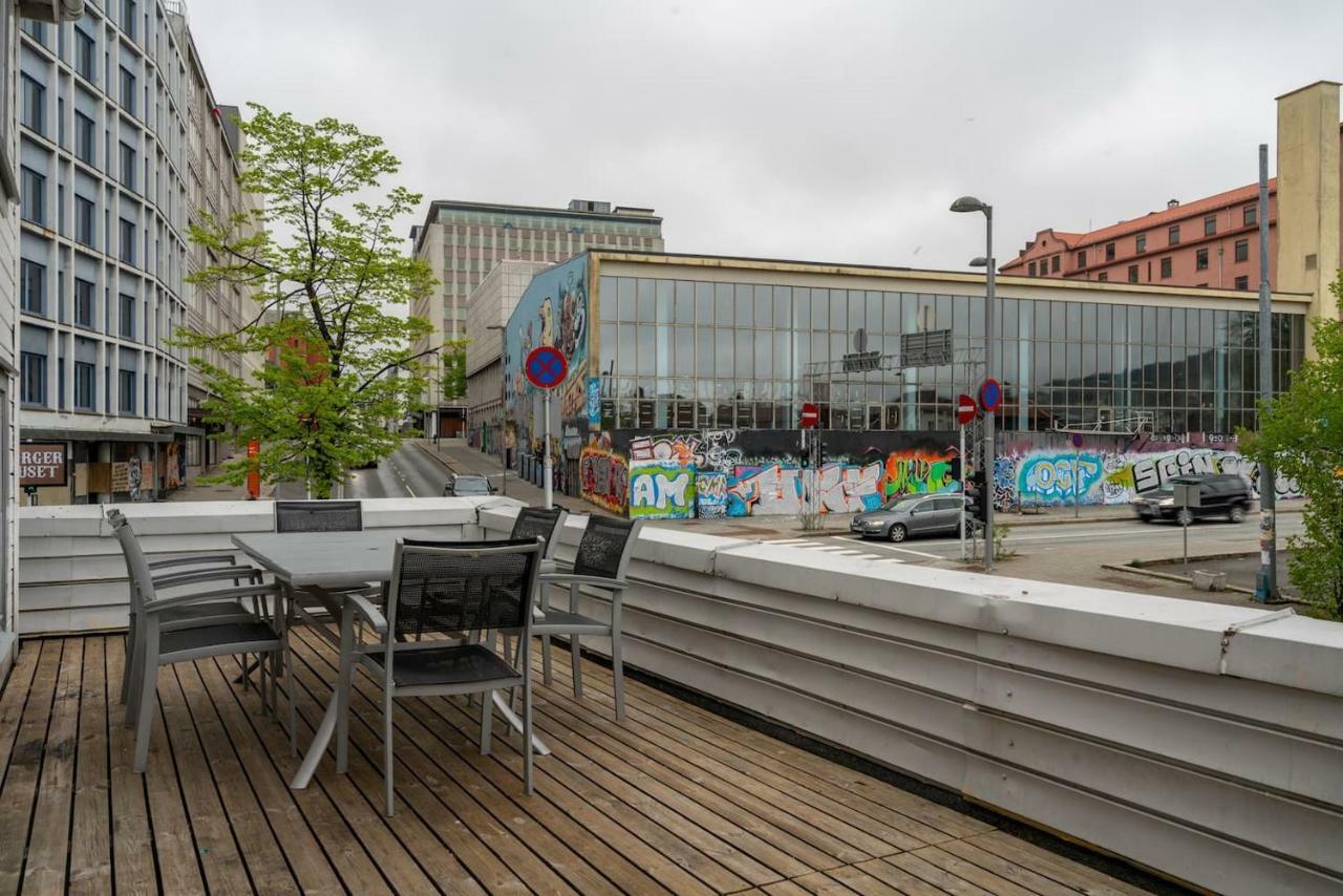 Amazing, Central House With Big Private Balcony Bergen Dış mekan fotoğraf